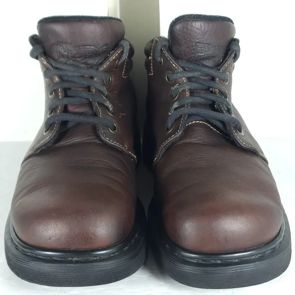 Dr. Martens Men's 9231 Vtg US 10 Uk 9 Brown Leather Chunky Work Boots England